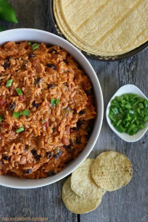Cheesy Instant Pot Rice and Beans
