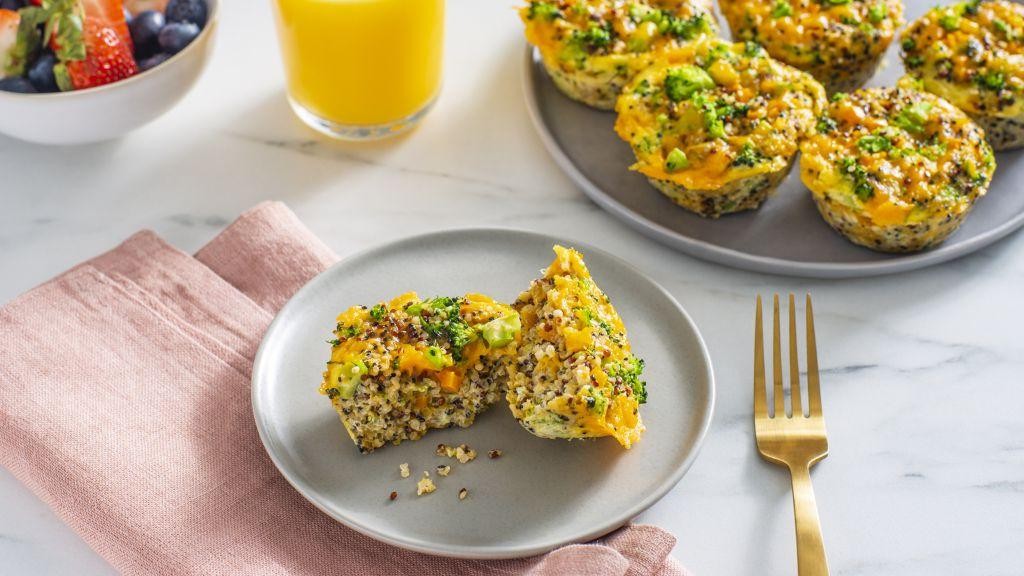 Cheesy Quinoa Bites