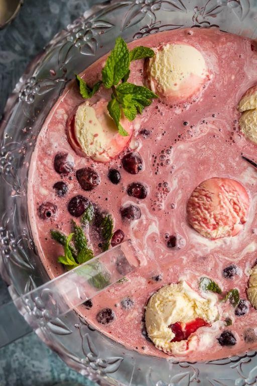 Cherry Vanilla Cream Soda Punch