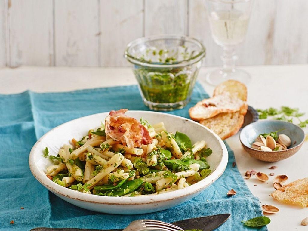 Chervil Pesto Pasta