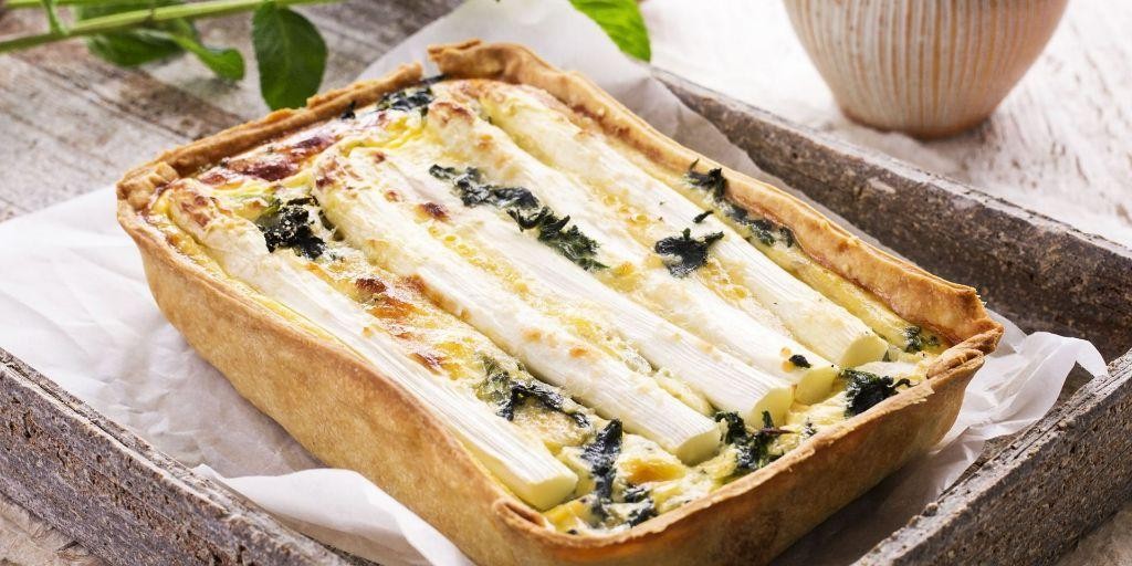 Chervil and Goat Cheese Tart