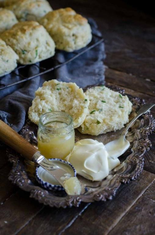 Chervil and Parmesan Scones