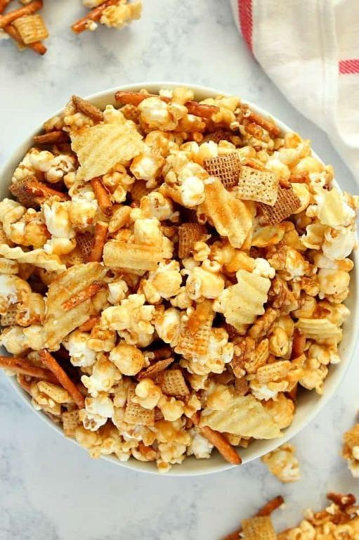 Chex Salted Caramel Popcorn Mix