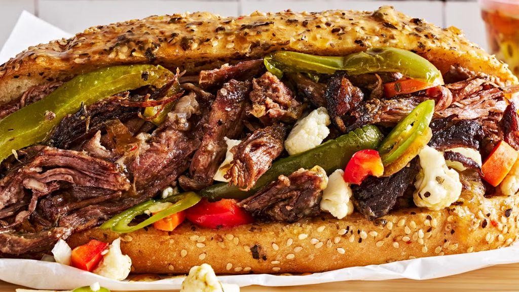 Chicago Beef Sandwich with Spicy Mayo