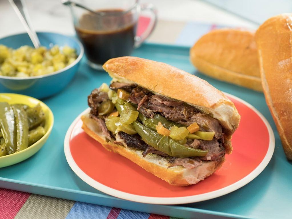Chicago Beef and Swiss Cheese Panini