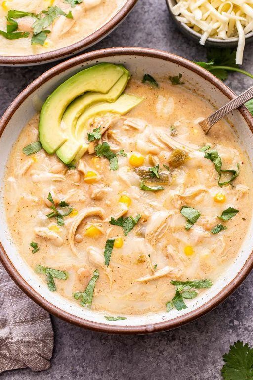 Chicken Enchilada Soup with Green Chile