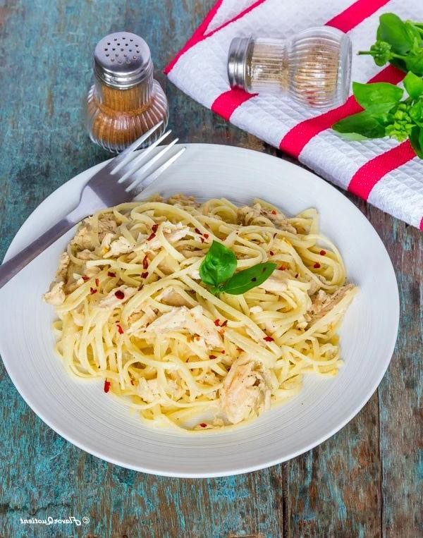 Chicken Linguine Carbonara