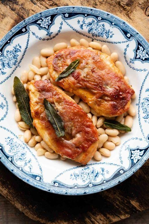 Chicken Saltimbocca with Crispy Pancetta