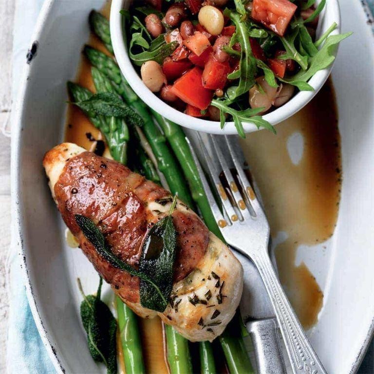 Chicken Saltimbocca with Lemon Butter Sauce