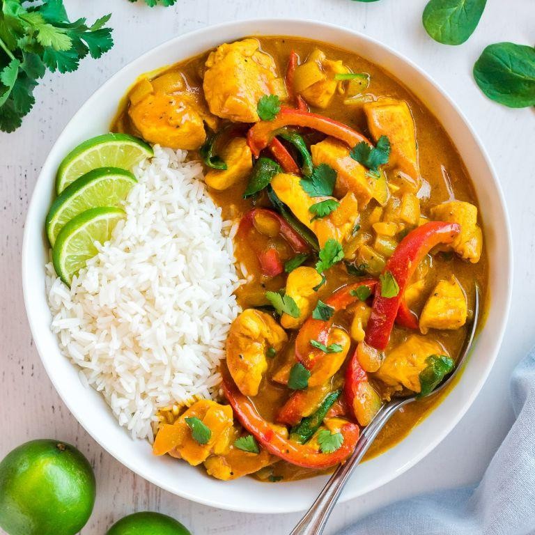 Chicken and Bell Pepper Curry