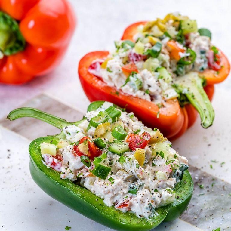 Chicken and Bell Pepper Salad