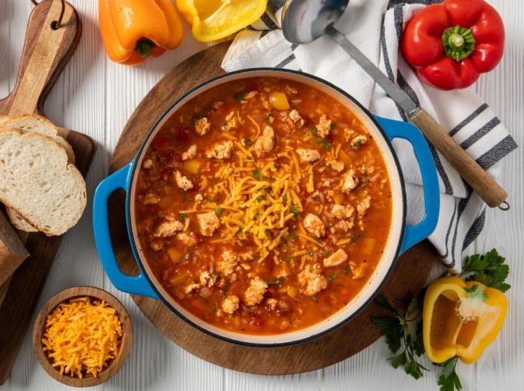 Chicken and Bell Pepper Soup