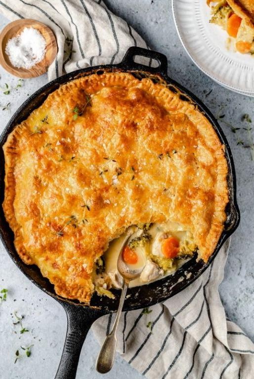 Chicken and Broccoli Pot Pie