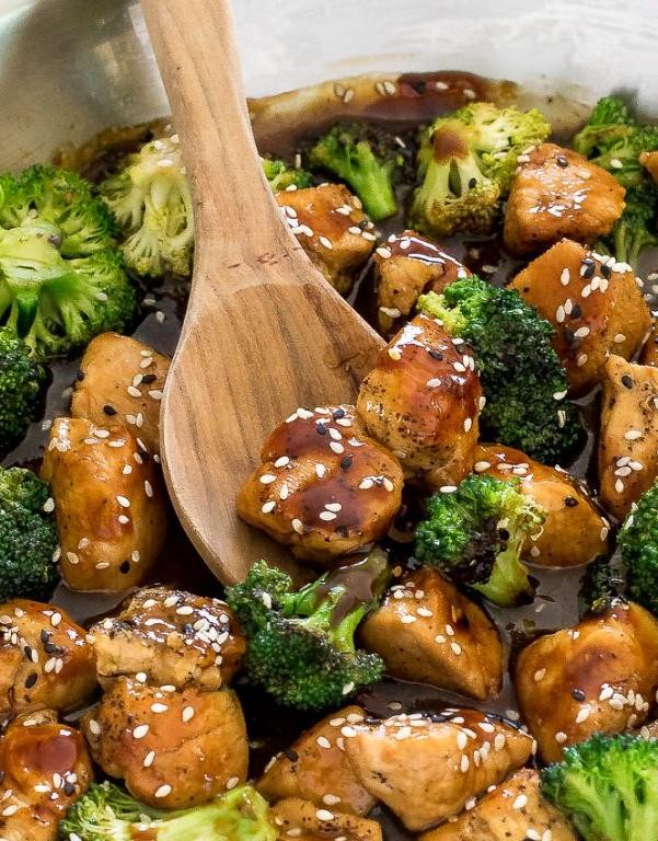 Chicken and Broccoli Stir-Fry with Honey Soy Sauce