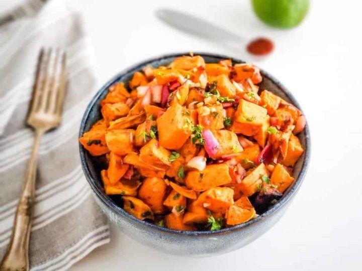 Chipotle Lime Diced Sweet Potatoes