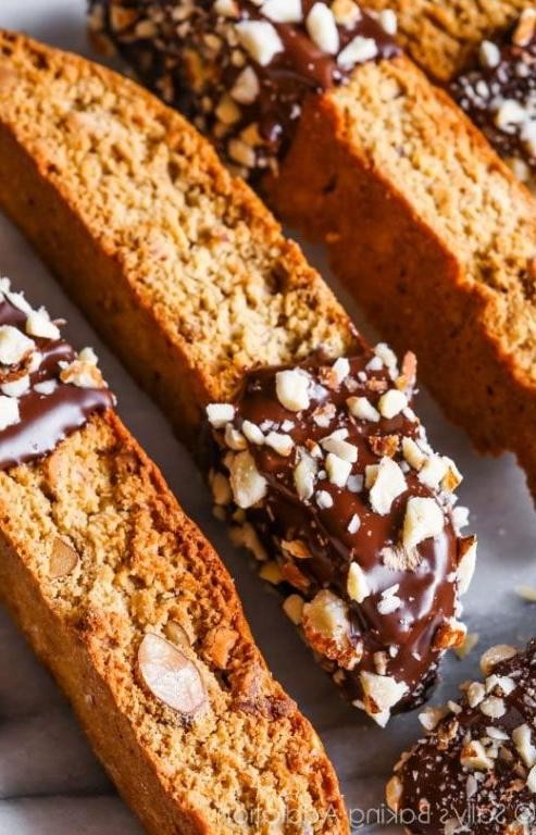 Chocolate Almond Biscotti