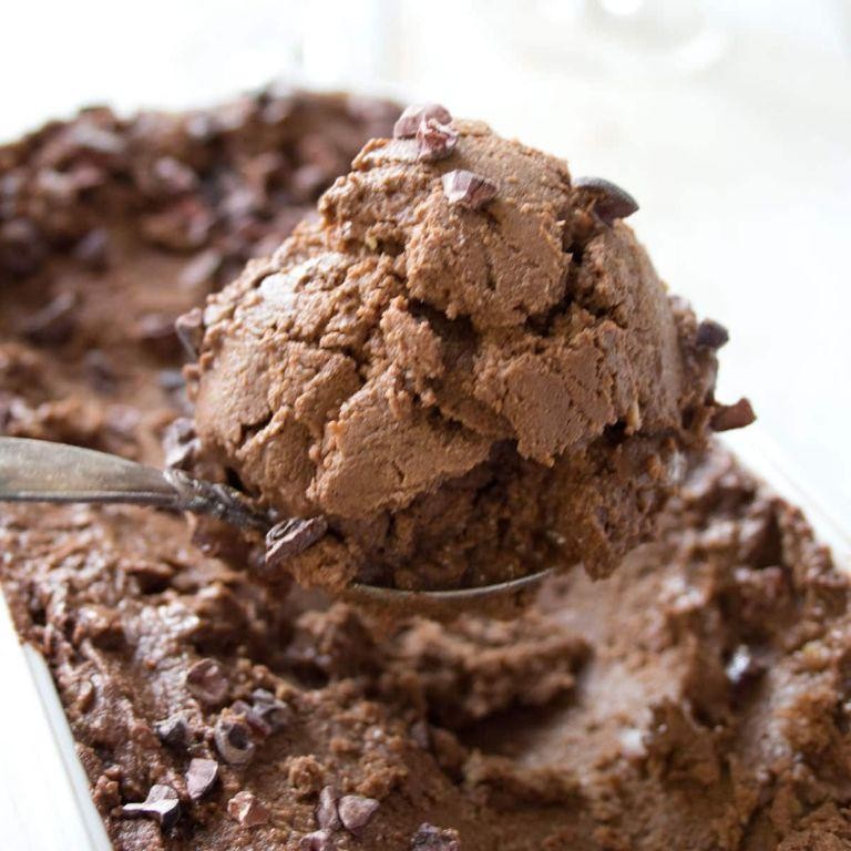 Chocolate Avocado Keto Ice Cream
