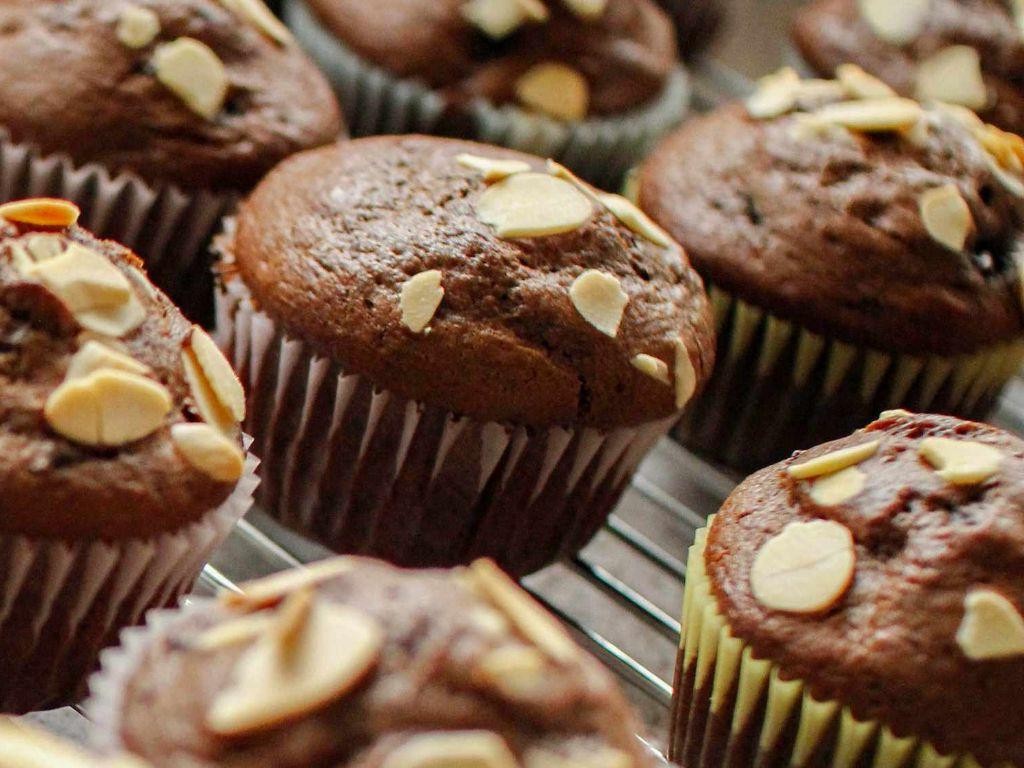 Chocolate Cherry Muffins