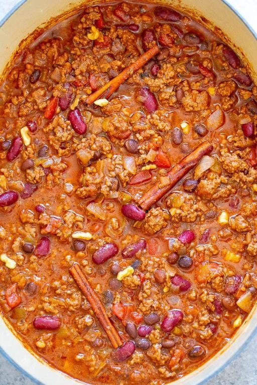 Chocolate Chili with Cinnamon