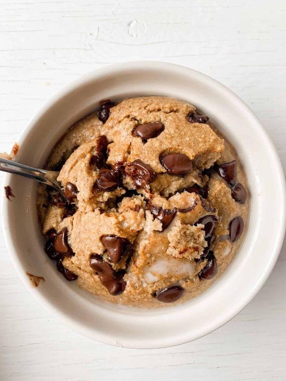 Chocolate Chip Cookie Dough Baked Oats