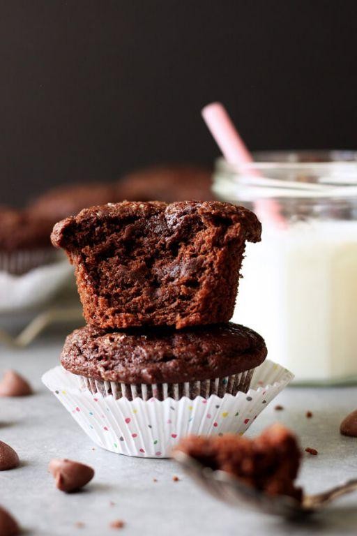 Chocolate Coconut Muffins