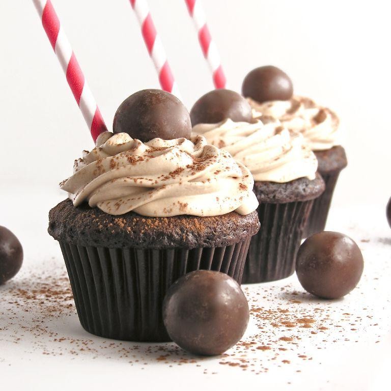 Chocolate Cupcake Vodka Milkshake