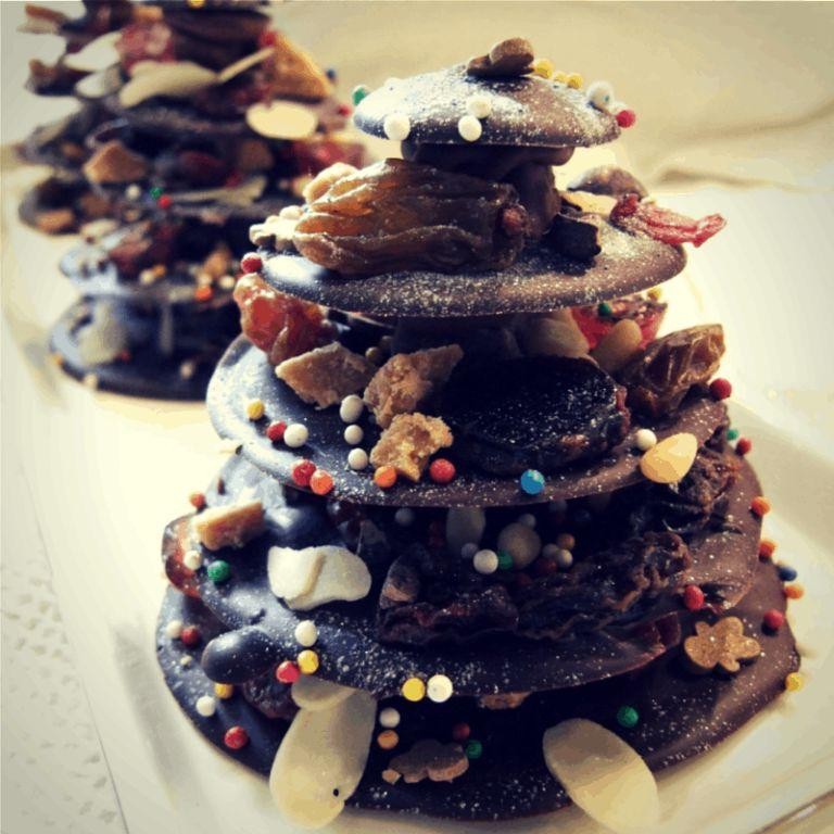 Chocolate Espresso Christmas Trees