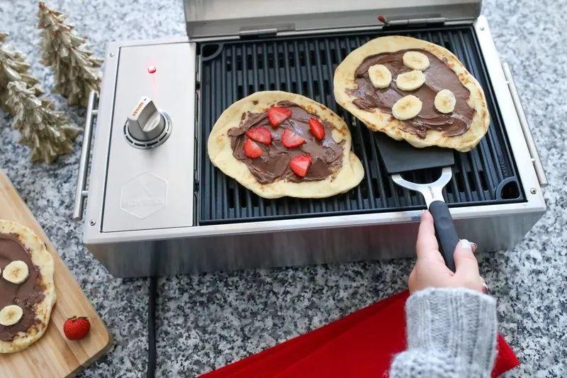 Chocolate Hazelnut Mini Naan
