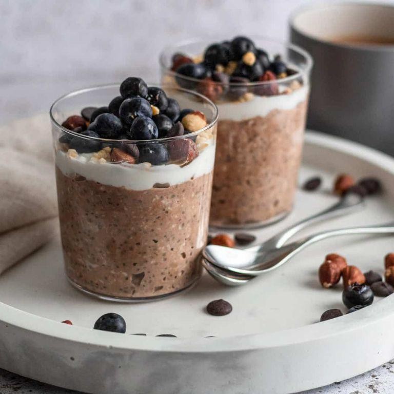 Chocolate Hazelnut Overnight Oats