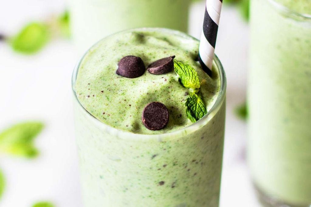 Chocolate Mint Smoothie