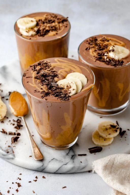 Chocolate Peanut Butter Banana Shake