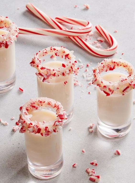 Chocolate Peppermint Bark Shot