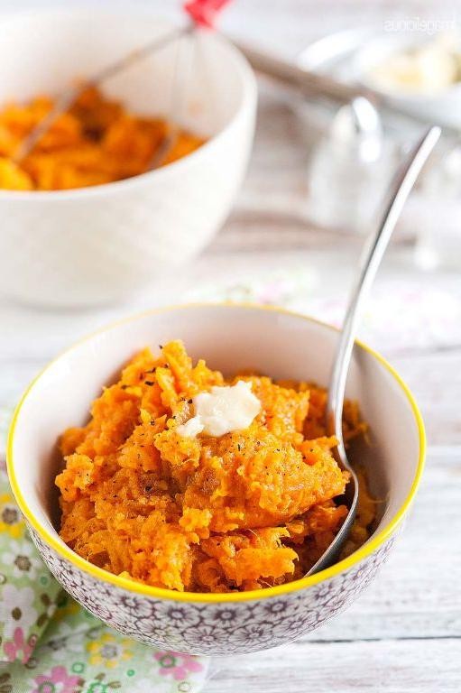 Christmas Spiced Sweet Potato Mash