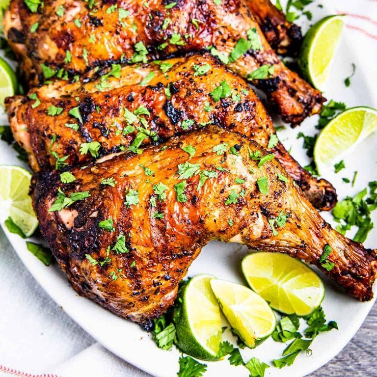 Cilantro Lime Grilled Chicken Drumsticks
