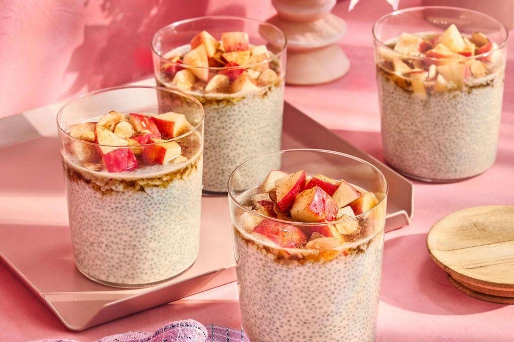 Cinnamon Apple Chia Pudding