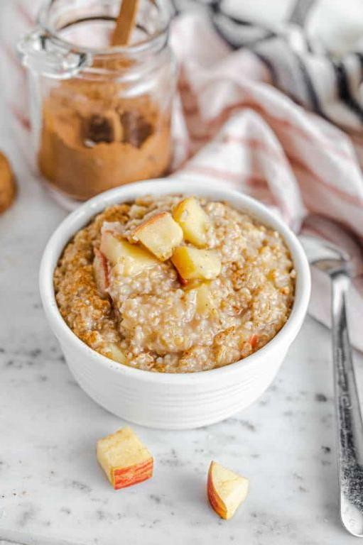 Cinnamon Apple Steel Cut Oats
