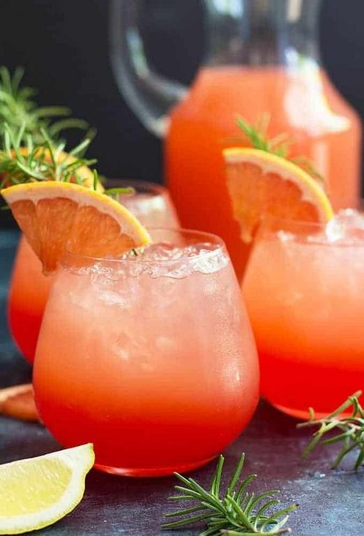 Citrus Sunrise Orange and Grapefruit Cocktail