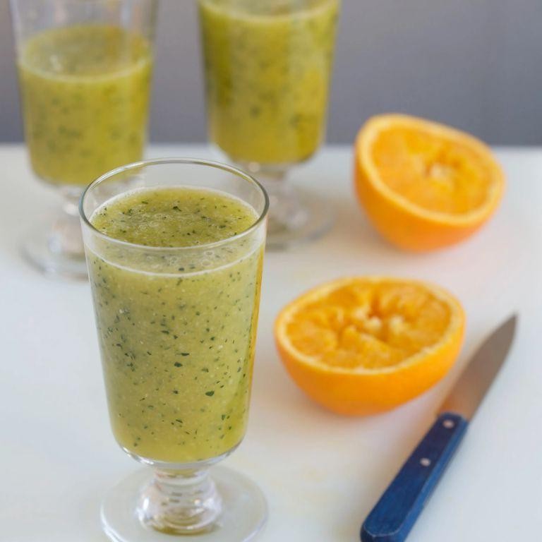 Citrusy Cucumber Orange Juice