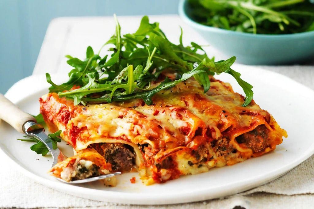 Classic Beef and Ricotta Cannelloni