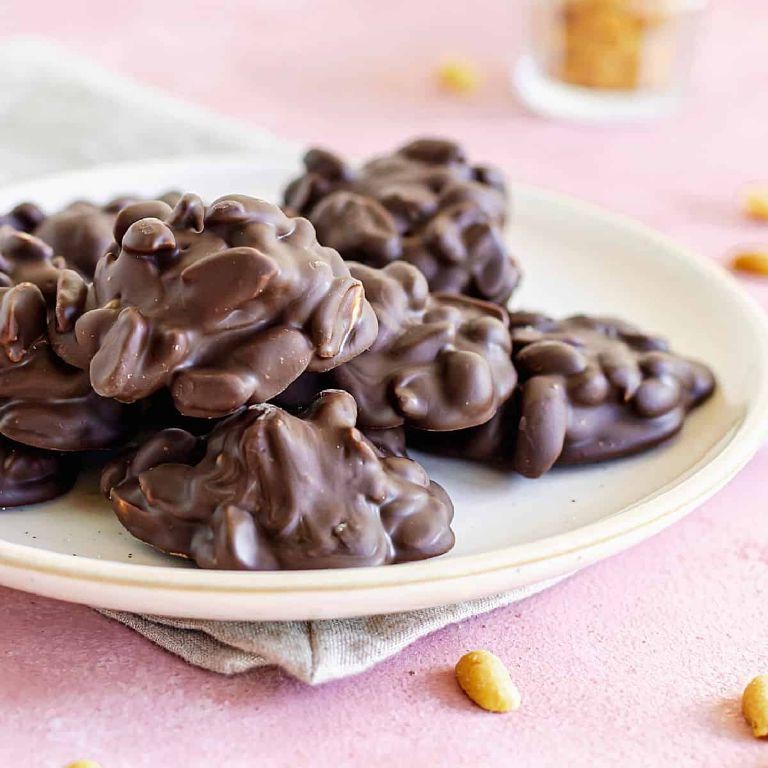 Classic Chocolate Peanut Clusters