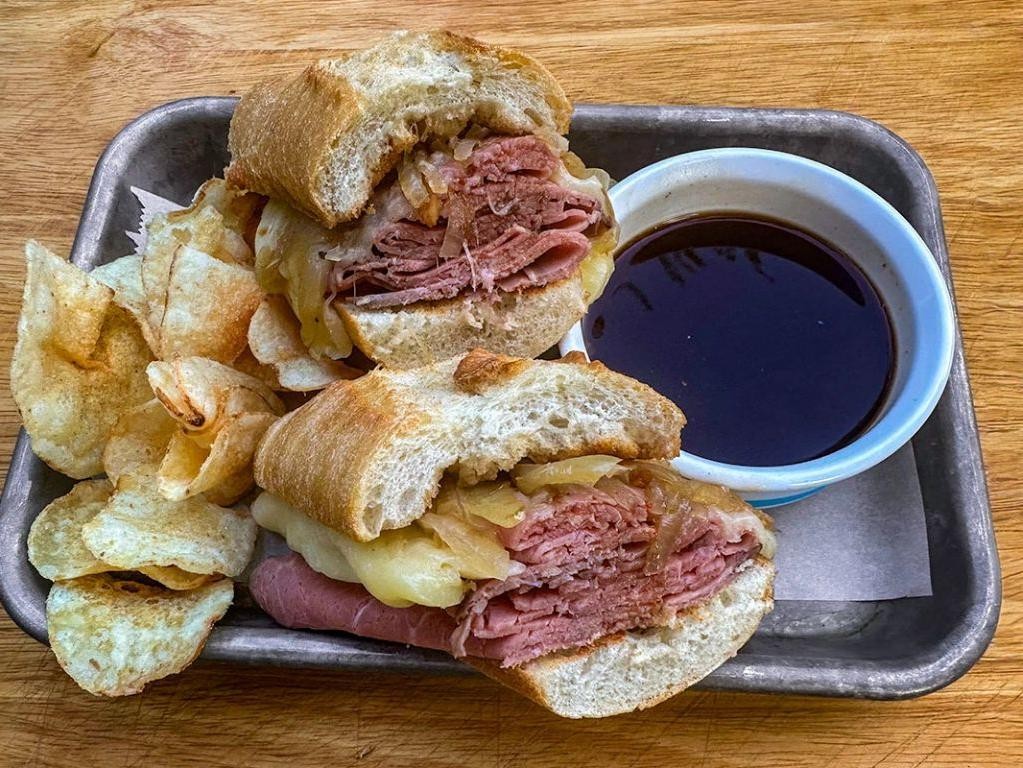 Classic French Dip Sandwich with Au Jus