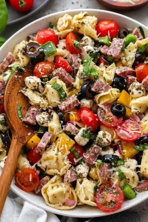 Classic Italian Tortellini Salad