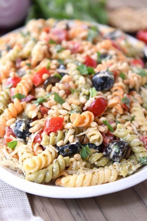 Classic Italian Tri-Colored Pasta Salad