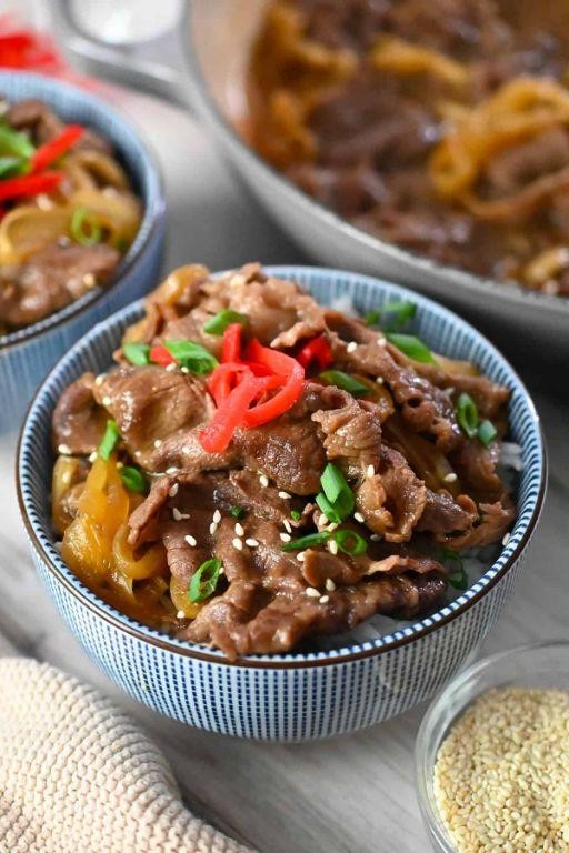 Classic Japanese Beef Gyudon
