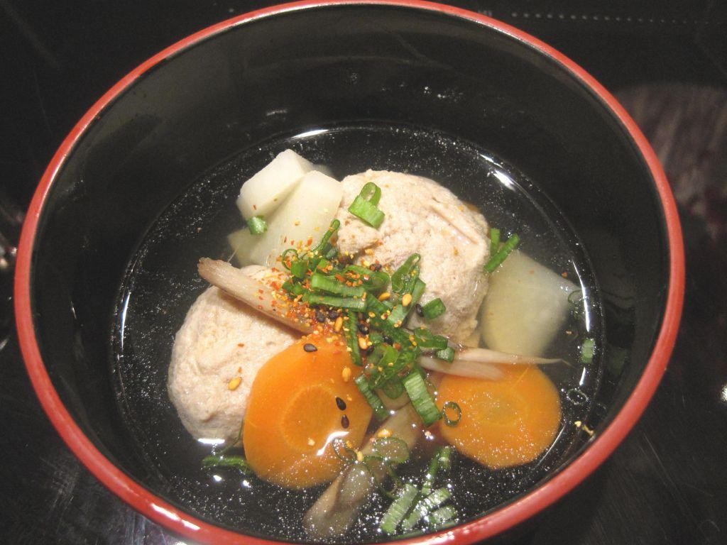 Clear Dumpling Soup
