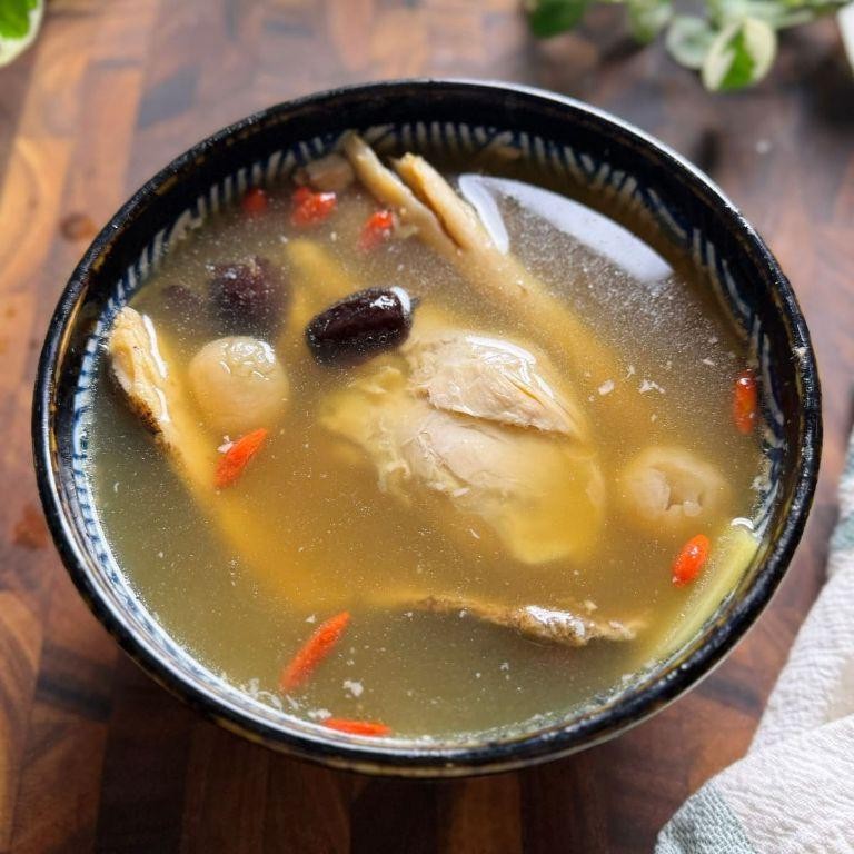Clear Herbal Chicken Soup