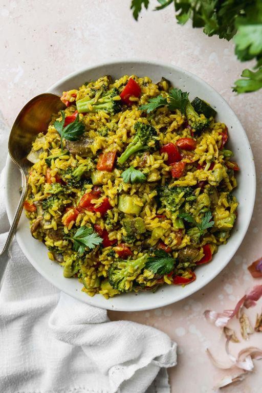 Coconut Curry Vegetable Rice