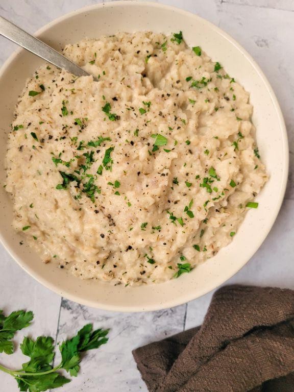 Coconut Milk Mashed Turnips