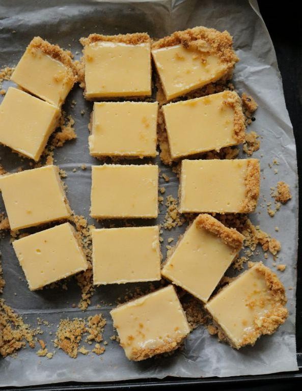Condensed Milk Lemon Bars