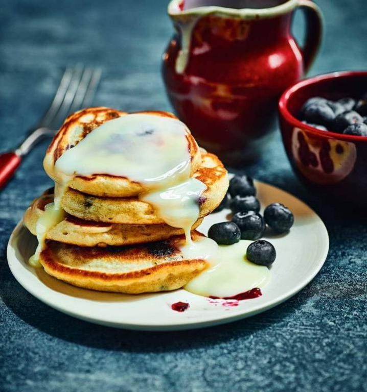 Condensed Milk Pancakes